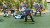 ACW SET 42 AMERICAN CIVIL WAR UNION INFANTRY 54MM 1/32 PAINTED MINIATURES - CP@