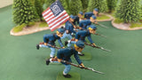 ACW SET 43 AMERICAN CIVIL WAR UNION INFANTRY 54MM 1/32 PAINTED MINIATURES