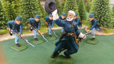 ACW SET 44 AMERICAN CIVIL WAR UNION INFANTRY 54MM 1/32 PAINTED MINIATURES