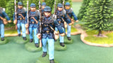 ACW 47 AMERICAN CIVIL WAR UNION INFANTRY 54MM 1/32 PAINTED MINIATURES - CP@