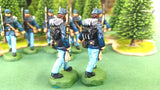 ACW 47 AMERICAN CIVIL WAR UNION INFANTRY 54MM 1/32 PAINTED MINIATURES - CP@