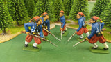 ACW SET 52 AMERICAN CIVIL WAR ZOUAVES 54MM 1/32 PAINTED MINIATURES