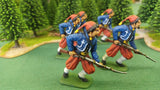 ACW SET 52 AMERICAN CIVIL WAR ZOUAVES 54MM 1/32 PAINTED MINIATURES