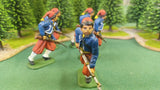 ACW SET 52 AMERICAN CIVIL WAR ZOUAVES 54MM 1/32 PAINTED MINIATURES