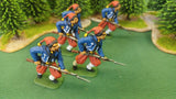 ACW SET 53 AMERICAN CIVIL WAR ZOUAVES 54MM 1/32 PAINTED MINIATURES