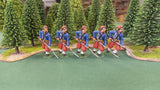 ACW SET 53 AMERICAN CIVIL WAR ZOUAVES 54MM 1/32 PAINTED MINIATURES