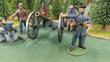 ACW SET 55 AMERICAN CIVIL WAR CONFEDERATE ARTILLERY PAINTED MINIATURES - CP@