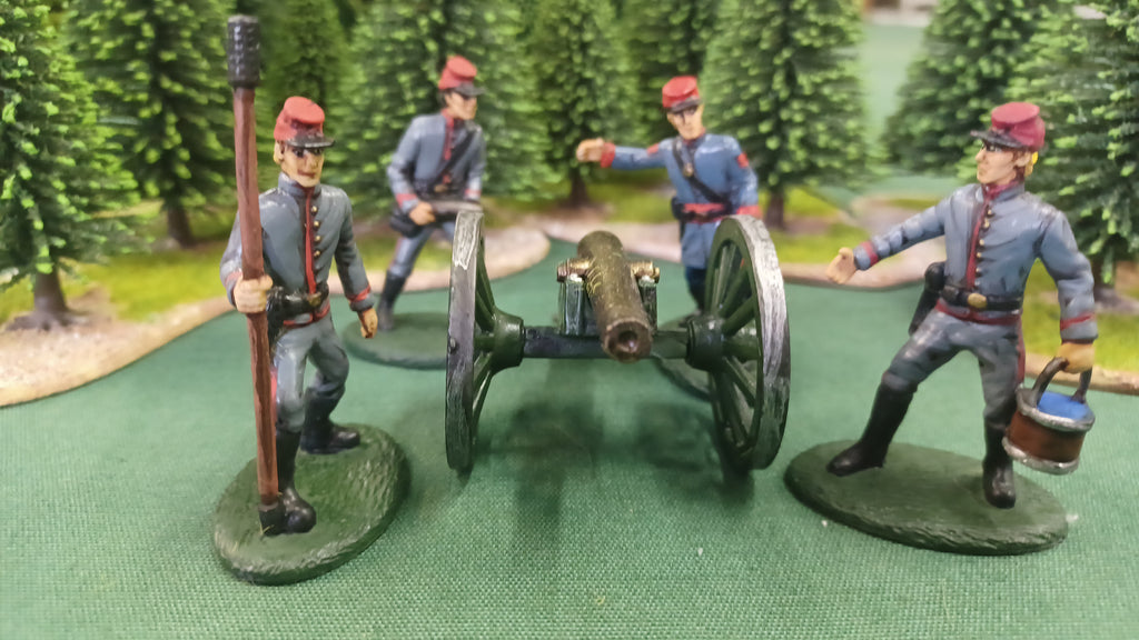 ACW SET 56 AMERICAN CIVIL WAR CONFEDERATE ARTILLERY EXPEDITIONARY FORCE - CP@