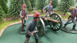 ACW SET 57 AMERICAN CIVIL WAR CONFEDERATE ARTILLERY EXPEDITIONARY FORCE 54MM 1/32