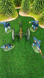 ACW SET 60 AMERICAN CIVIL WAR UNION ARTILLERY 54MM 1/32