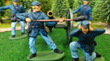 ACW SET 60 AMERICAN CIVIL WAR UNION ARTILLERY 54MM 1/32