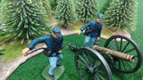 ACW SET 60 AMERICAN CIVIL WAR UNION ARTILLERY 54MM 1/32