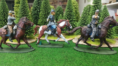 CONFEDERATE CAVALRY - 1/32 - AMERICAN CIVIL WAR - ACW SET 65