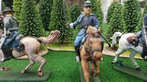 CONFEDERATE CAVALRY - 1/32 - AMERICAN CIVIL WAR - ACW SET 66