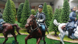 ACW SET 67 AMERICAN CIVIL WAR CONFEDERATE CAVALRY 54MM 1/32