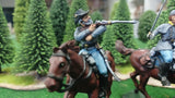 ACW SET 67 AMERICAN CIVIL WAR CONFEDERATE CAVALRY 54MM 1/32