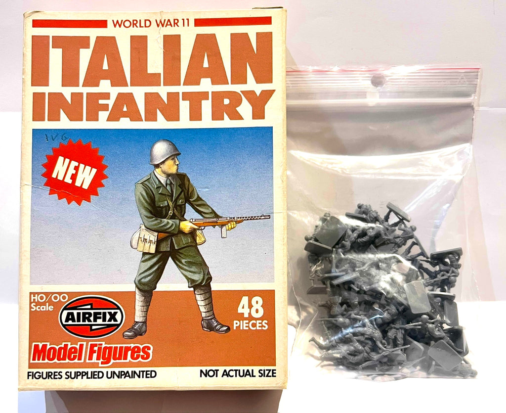 Italian Infantry WWII – 1:72 - Vintage 1981 - Airfix - 01757 - Complete no sprue