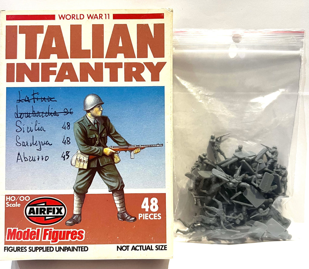Italian Infantry WWII – 1:72 - Vintage 1981 - Airfix - 01757 - USED