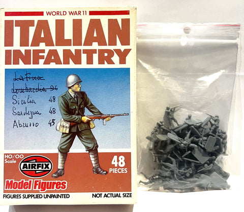Italian Infantry WWII – 1:72 - Vintage 1981 - Airfix - 01757 - USED