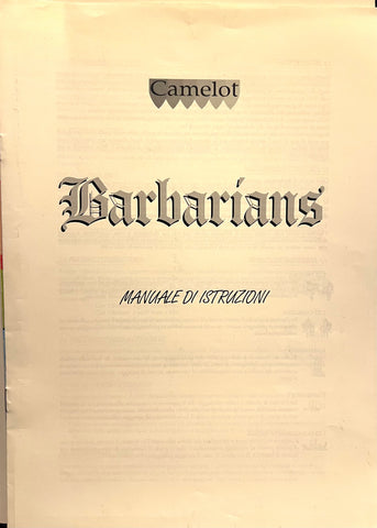 Barbarians - Boardgame ITA - Camelot