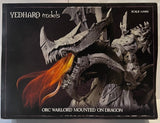 Orc Warlord Mounted on Dragon - 30mm - Yedharo Models