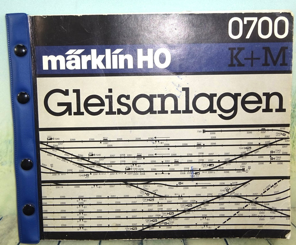 Märklin HO Gleisanlagen für K + M Gleise - Märklin 0700