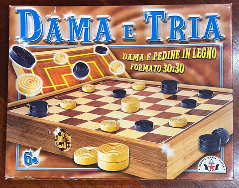 Dama e Tria - Formato 30x30 - Marca Stella