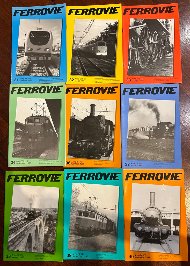 Ferrovie rivista x 9 - Associazione Partenopea - 1997/1998