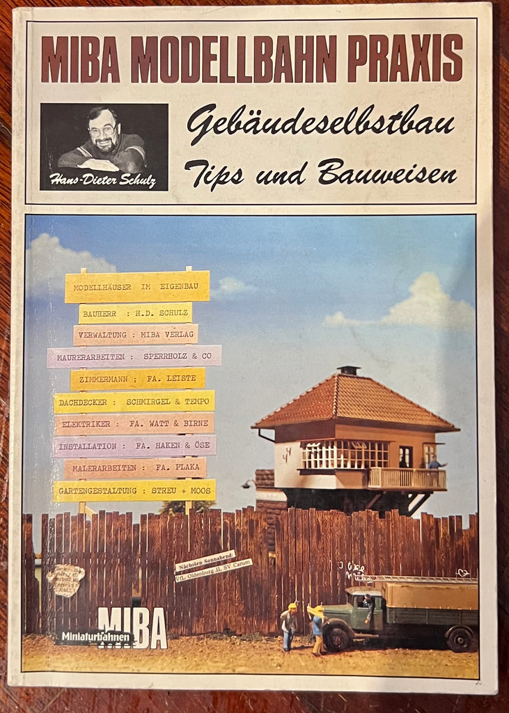 Miba Model Railway Practice Building Self-Construction Tips and Construction Methods