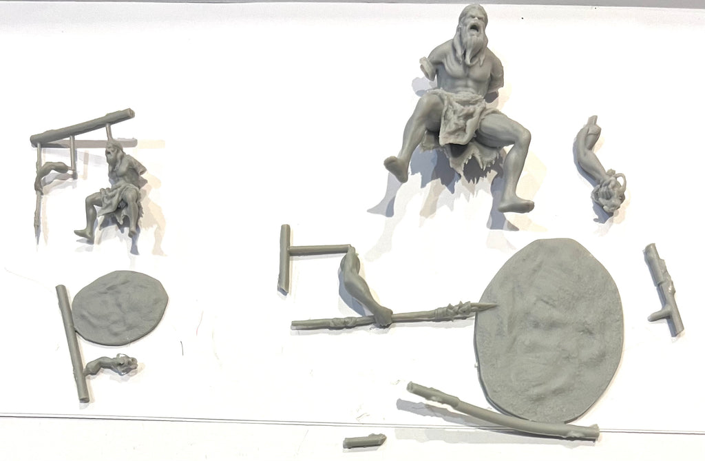 Prehistoric hunter - 54mm and 1:72 - Resin - Paulus Miniatures - CV001
