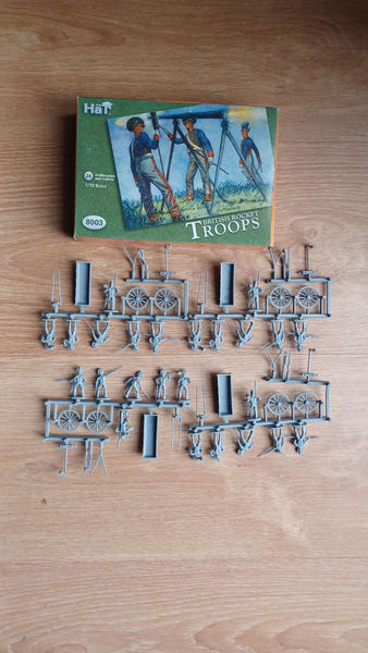 Figurines 1/72 HÄT 8003 Troupes Fusées Congrève Britanniques - Occasion Comme Neuf