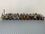 Vikings Army - Minifigure with Stand and Access x 57 - LEGO