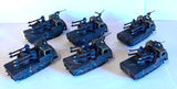 Tracked Cargo Carrier M548 MIM 72 x 6 Tanks - 1:87 - Roco - HO515 - PAINTED