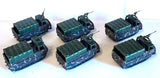 Tracked Cargo Carrier M548 x 6 Tanks - 1:87 - Roco - HO515 - PAINTED
