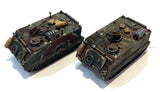 M113 Tank x 2 USA Nato Camo - 1:100 - Roskopf - PAINTED