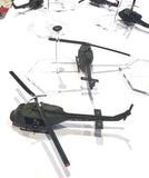 Bell UH-1 Iroquois in Vietnam x12 - 10mm -  With magnetic bracket - PAINTED