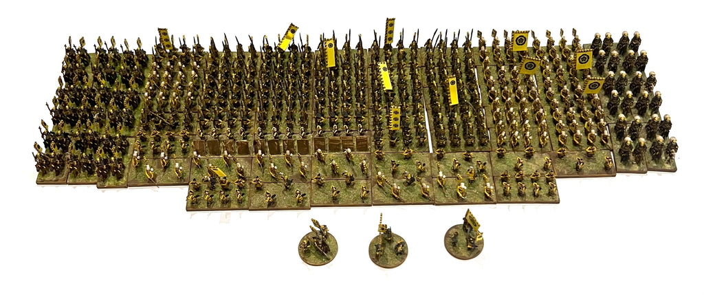 Samurai Clan Oda (329 Inf + 60 Cav) - 10mm - Castle Art's - HIGH PAINTED