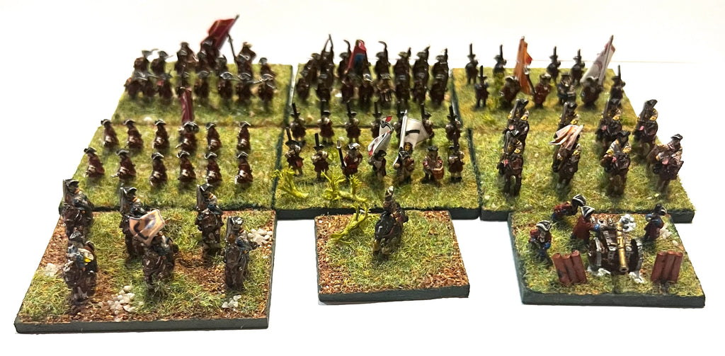 Hannover Army 1700 - 10mm - GOOD PAINTED