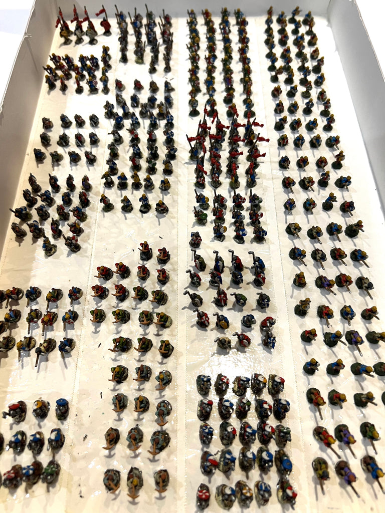 Saxon Army - Dark Age - 10mm - GOOD PAINTED