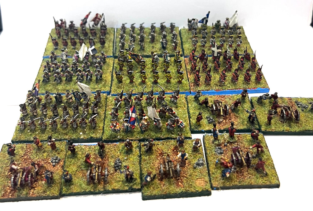 French Army - Historical period '700 - 10mm - GOOD PAINTED