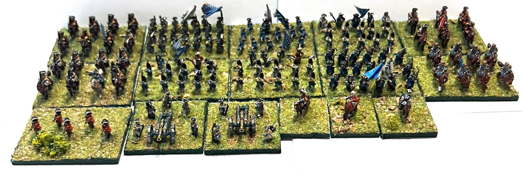 Bavarian Army - Historical period '700 - 10mm - GOOD PAINTED
