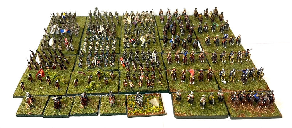 French Army - 1700 - 10mm - GOOD PAINTED