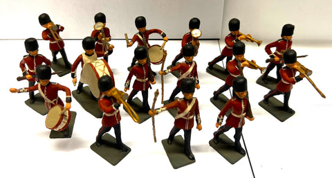Royal scots guards marching band x 16- 1:32 – Vintage - @