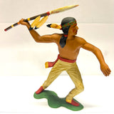 Red-Skinned Indian (plastic) - 120mm - Baravelli - PAINTED - @