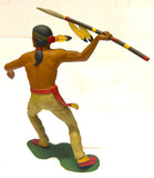 Red-Skinned Indian (plastic) - 120mm - Baravelli - PAINTED - @
