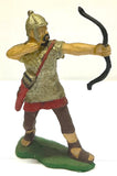 Roman Sagittarius - 70mm - Xiloplasto - Vintage - PAINTED - CP@
