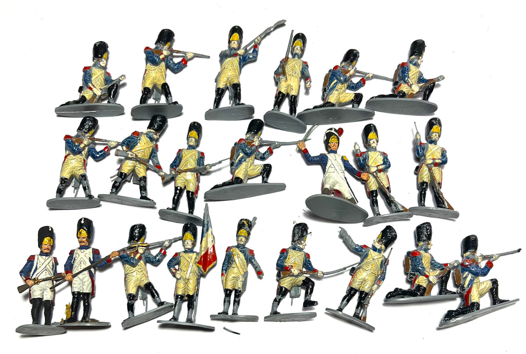 French Grenadiers Imperial Guard x22 - 1:32 - Airfix - 51460-6 - PAINTED