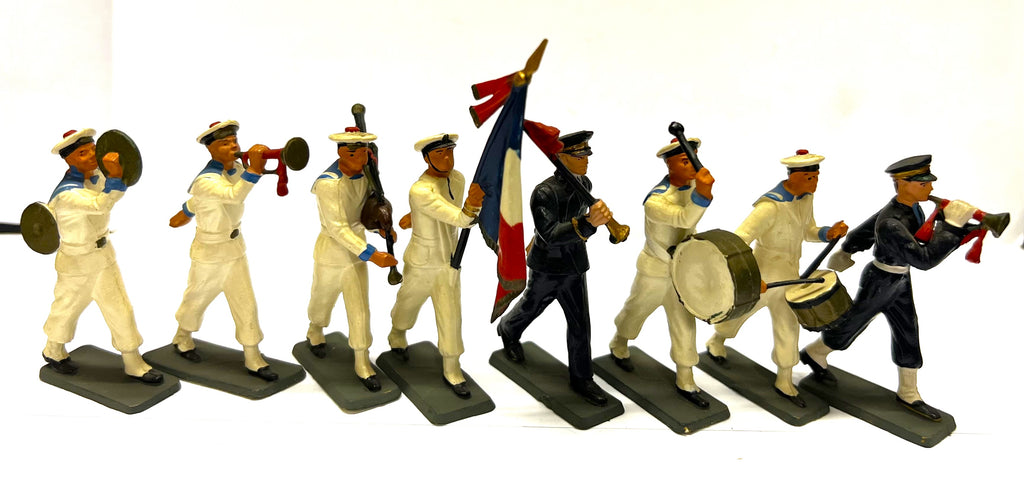 Marinai Italiani x 8 - 1:35 - Starlux - Vintage '60 - CP@