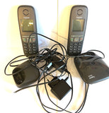 Telefono Cordless Gigaset AS475H DUO Vivavoce Rubrica, Numeri e Tasti Grandi - USATO