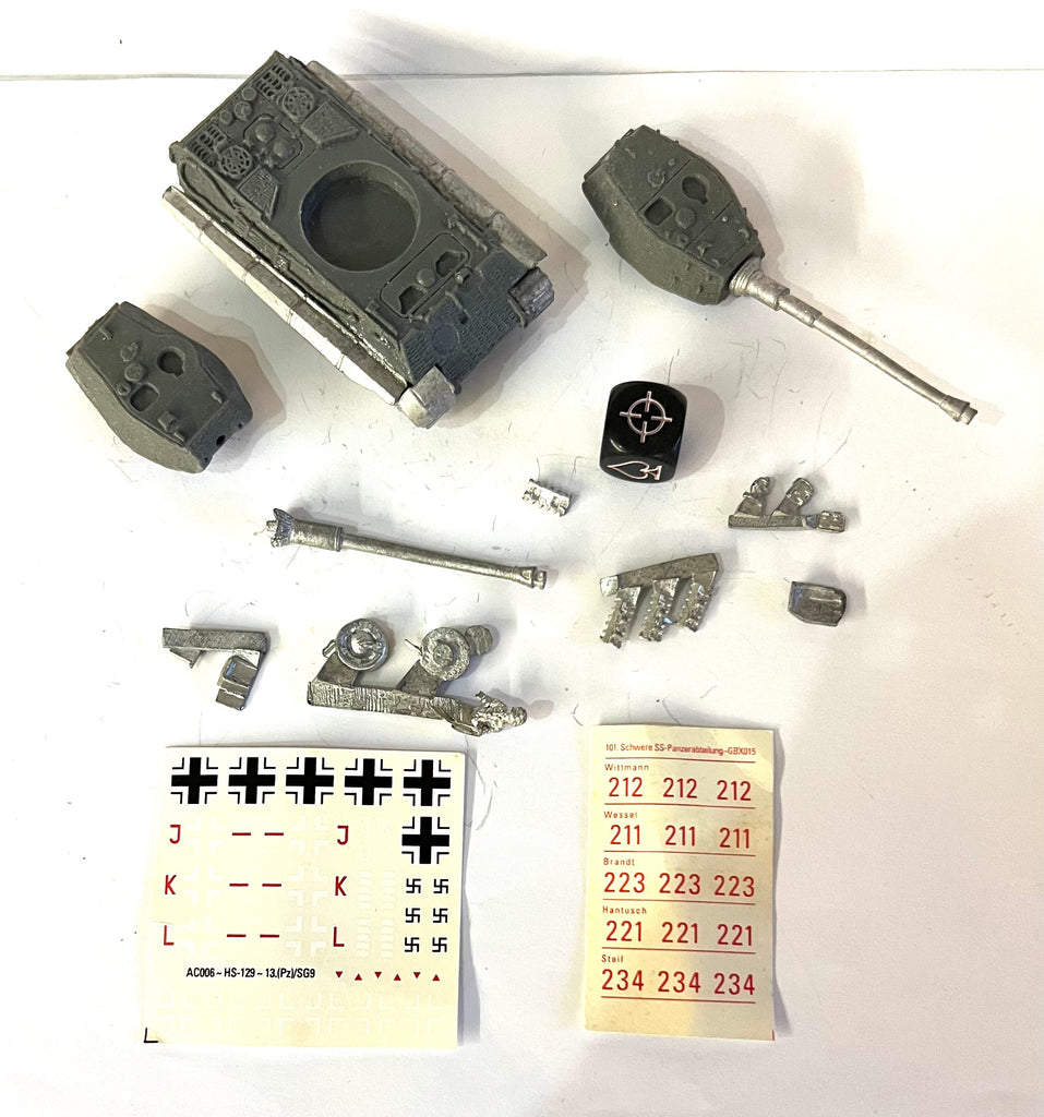 German Königstiger (Henschel and Porsche turrets) - 15mm - GBX14 - USED